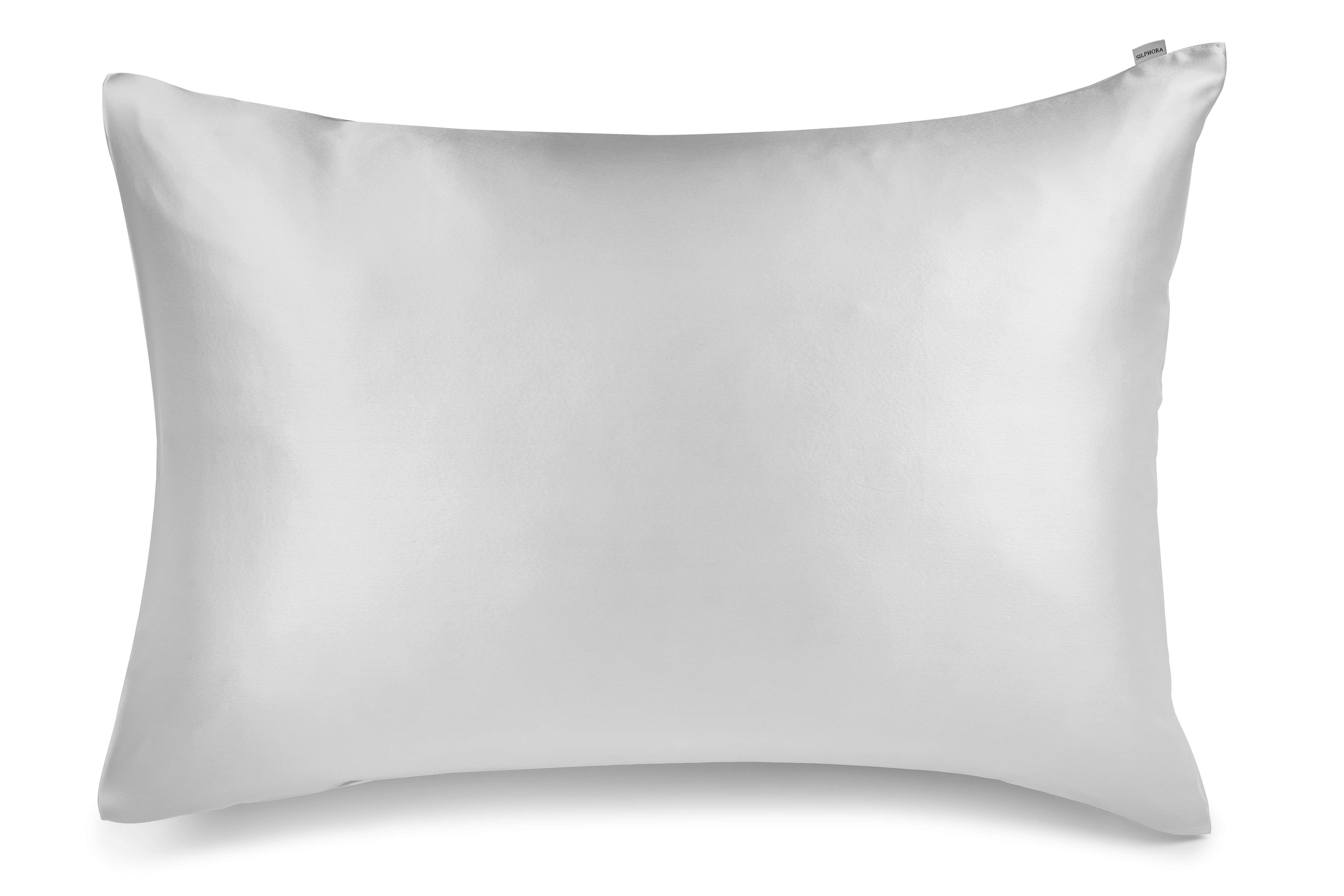 Μεταξωτή μαξιλαροθήκη – Silver Grey