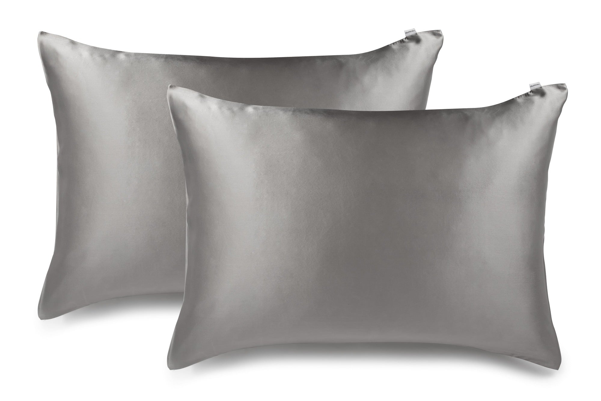 Μεταξωτή μαξιλαροθήκη – Anthracite Grey