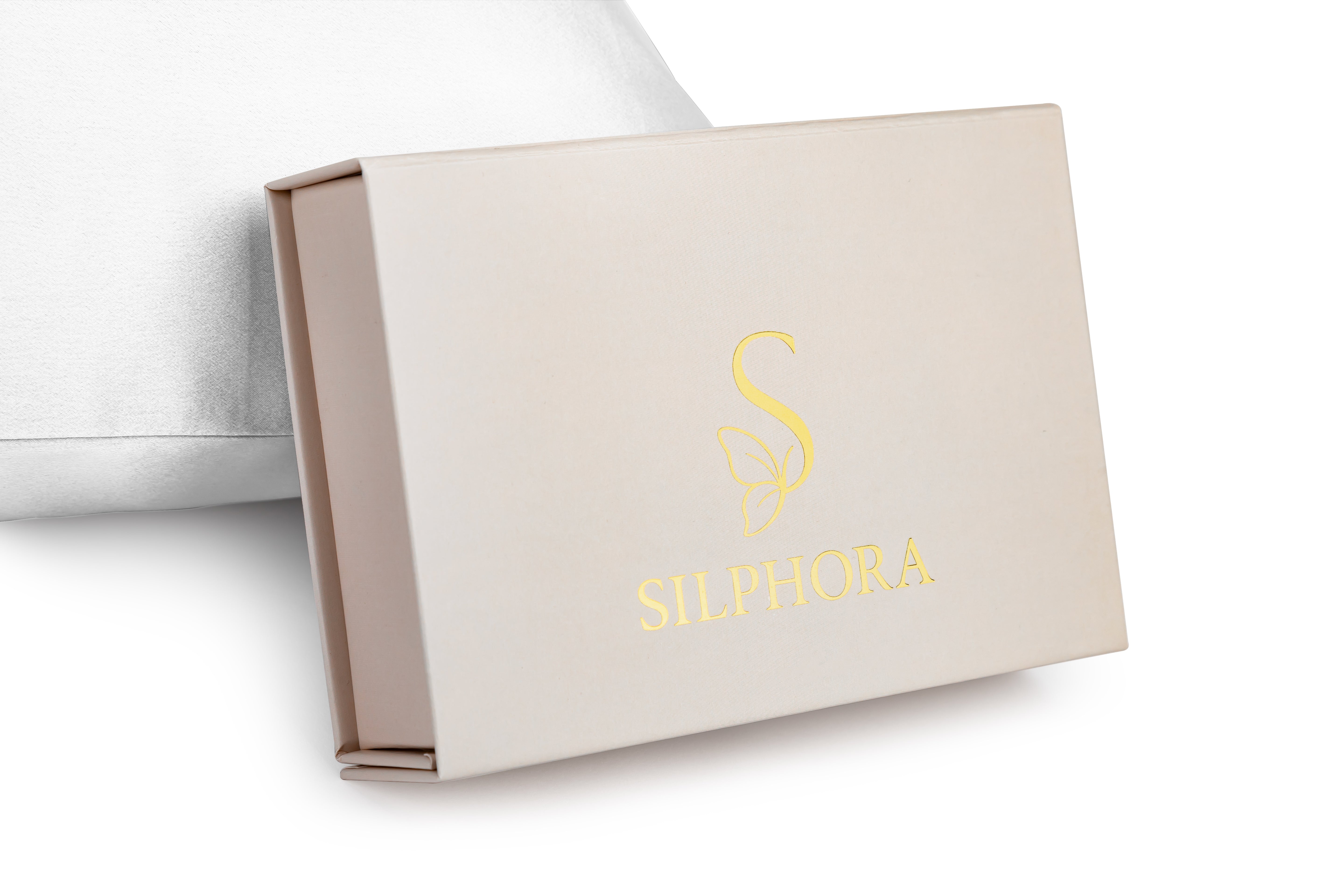 Pure Ivory silk pillowcase made from 100% mulberry silk for smooth hair and glowing skin